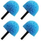 Escova de cabeça Cobweb Duster Tockrop Blue, pacote com 4