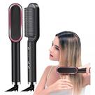 Escova de Cabelo 3 em 1 Elétrica com Pente de Aquecimento Alisador bivolt