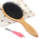 Escova de cabelo BESTOOL para mulheres, homens, crianças, javali e cerdas de nylon