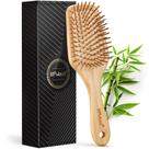 Escova de cabelo BFWood Bamboo Paddle com cerdas de bambu