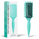 Escova de cabelo encaracolado Weldilgit Curl Defining com cerdas de javali Escova de cabelo encaracolado Weldilgit Curl Defining com cerdas de javali