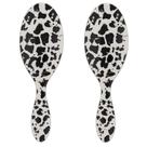 Escova de cabelo, escova úmida Original Detangler Tan Leopard, pacote com 2 Escova de cabelo, escova úmida Original Detangler Tan Leopard, pacote com 2