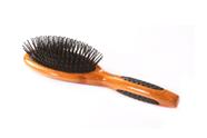 Escova de cabelo Escovas de baixo Escova oval grande de madeira de nylon