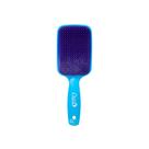 Escova De Cabelo Flex Color Com Cerdas Flexíveis Azul e Roxa