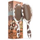 Escova de cabelo FRAMAR Cow Print Detangler para mulheres e meninas