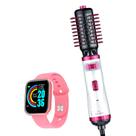 Escova De Cabelo Gama Italy Profissional Rotativa 1100w Secadora Alisadora Rosa Bivolt Acessórios Escova De Cabelo Gama Italy Profissional Rotativa 1100w Secadora Alisadora Rosa Bivolt Acessórios