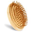 Escova de cabelo Mozeat Bamboo Bristles Scalp Massager Wood