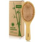 Escova de cabelo MRD Natural Bamboo Paddle Detangling para mulheres e homens