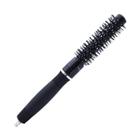 Escova de Cabelo Nano Technology Preta 30mm Profissional Redonda Anti-Frizz para Secagem Rápida e Brilho nos Fios