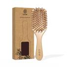 Escova de cabelo ORW OREN'S Premium Bamboo Paddle para crescimento de cabelo
