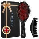 Escova de Cabelo Oumigiz com Cerdas de Javali e Desembaraçadora em Madeira Escova de Cabelo Oumigiz com Cerdas de Javali e Desembaraçadora em Madeira