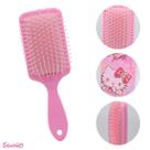 Escova de Cabelo Raquete Almofadada Hello Kitty Sanrio