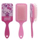 Escova de Cabelo Raquete Hello Kitty 20cm Sanrio Rosa