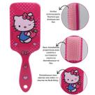 Escova de Cabelo Raquete Hello Kitty 20cm Sanrio Rosa Escova de Cabelo Raquete Hello Kitty 20cm Sanrio Rosa