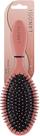 Escova de Cabelo Raquete Oval Soft Lanossi Beauty & Care Desembaraço Suave, Preto e Rosé
