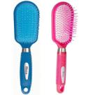 Escova De Cabelo Ricca Crystal Retangular Com Almofada 170