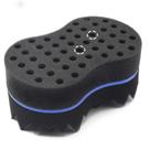 Escova de cabelo Sponge RioRand Magic Barber Twist Curl Brush Escova de cabelo Sponge RioRand Magic Barber Twist Curl Brush