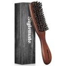 Escova de Cabelo STYLEMATE - Cerdas de Javali para Cabelos Grossos e Finos - Masculina