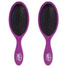 Escova de cabelo Wet Brush Original Detangling Purple (pacote com 2)