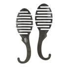 Escova de cabelo Wet Brush Shower Detangler Black Glitter
