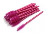 Escova De Cílios Alongamento Sobrancelhas Descartável Pink Escova De Cílios Alongamento Sobrancelhas Descartável Pink
