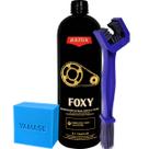 Escova de Corrente JS Foxy Razux Removedor de Óleo e Graxa Limpeza Pesada para Correntes