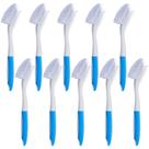 Escova de cozinha Hsei Blue 10 peças com alça de 28 cm