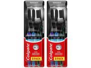 Escova de Dente Colgate Slim Soft Black Com Infusão de Carvão 6 unidades