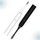 Escova De Dente Elétrica Usb Ultra Sônica Com 4 Funções Inclusas