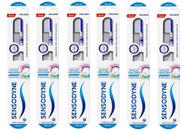 Escova de Dente Ext Macia Proteção Completa Sensodyne Kit X6