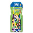 Escova de Dente Infantil Luccas Neto E Gi com Ventosa Escova de Dente Infantil Luccas Neto E Gi com Ventosa