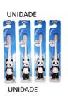 ESCOVA DE DENTE INFANTIL MACIA COM CAPA UNIDADE cores variadas
