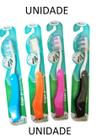 ESCOVA DE DENTE MACIA COM CAPA PROTETORA UNIDADE cores variadas