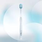 Escova de Dentes BlueM Design Ergonômico Precisão Limpeza Cerdas Macias Cuidados Diários Saúde Oral Conforto Dental Avan