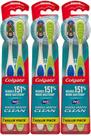 Escova de dentes Colgate 360 Medium com limpador de língua e bochecha