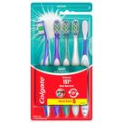 Escova de dentes Colgate 360 Whole Mouth Clean Adult Medium x5 Escova de dentes Colgate 360 Whole Mouth Clean Adult Medium x5