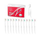 Escova de Dentes Descartável KUGUAN Mini Viagem Menta 24 unidades