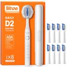 Escova de dentes elétrica Bitvae D2 para adultos e crianças