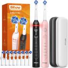 Escova de dentes elétrica Bitvae R2 Rotating, 2 pacotes com 8 cabeças