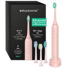Escova de dentes elétrica Brushmo BM01 com 5 modos e 4 cabeças