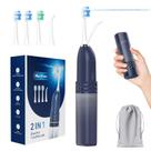 Escova de dentes elétrica com Water Flosser 2.0 Marchpower atualizada