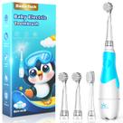 Escova de dentes elétrica DADA-TECH para crianças de 1 a 3 anos com luz LED