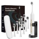 Escova de dentes elétrica Lumivoid Sonic com 10 cabeças de escova IPX8