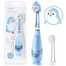 Escova de dentes elétrica Papablic Pippin para 1-3 anos com temporizador