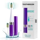 Escova de Dentes Elétrica Portátil Voom Sonic Go 1 Series - Roxa