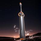 Escova de dentes elétrica RANVOO Vibrating & Flossing 2 em 1 AirJet