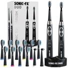 Escova de Dentes Elétrica Sonic-FX Duo Recarregável - com 14 Cabeças de Escova