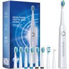 Escova de Dentes Elétrica TEETHEORY Premium - com 8 Cabeças de Reposição