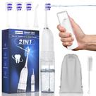 Escova de dentes elétrica Water Flosser + UNINGOPI portátil 2 em 1