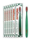 Escova de dentes Euthymol Original Regular de 6 unidades com cerdas macias Escova de dentes Euthymol Original Regular de 6 unidades com cerdas macias